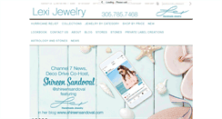 Desktop Screenshot of lexijewelry.com